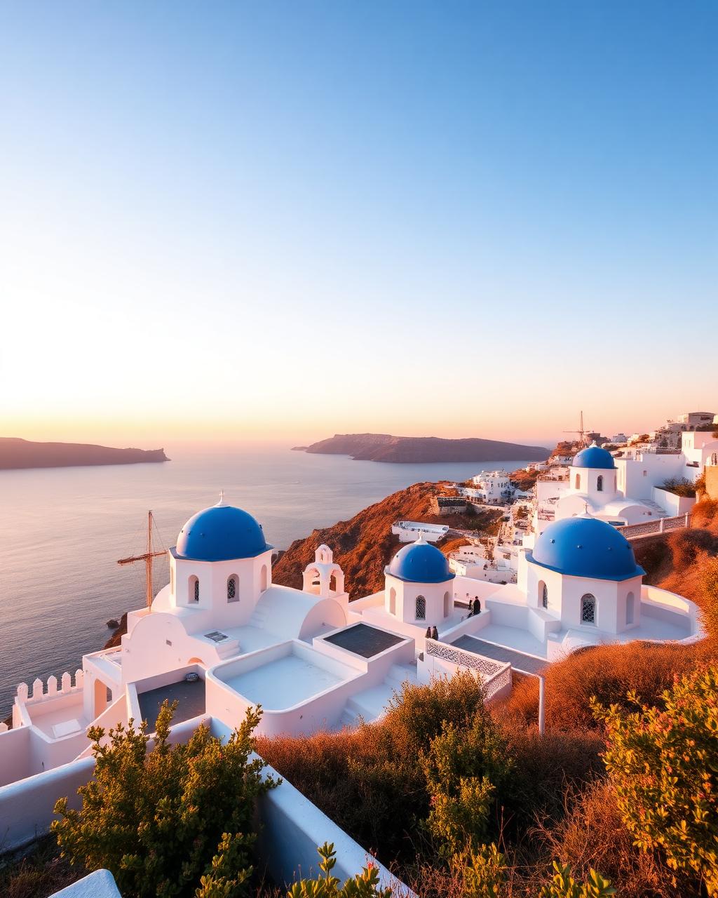 Mediterranean turquoise waters and coastline